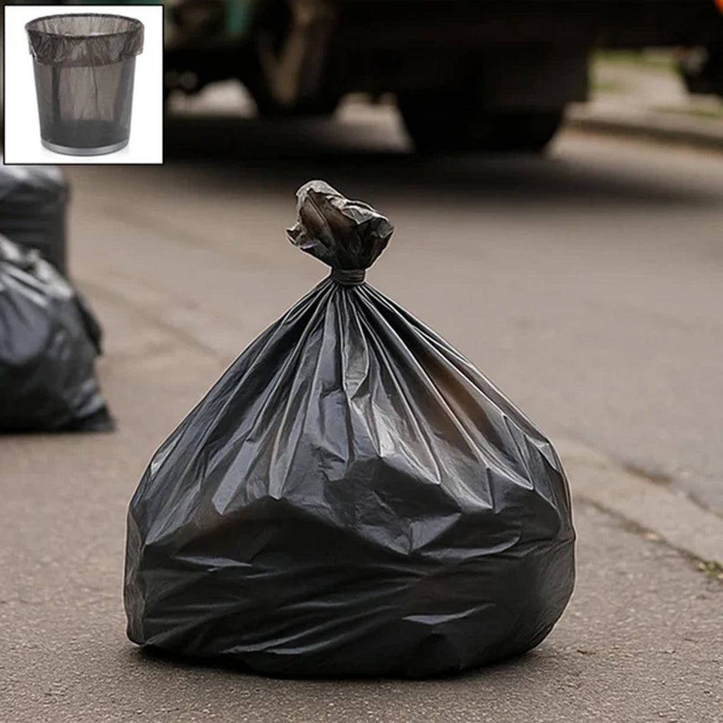 Heavy Duty Garbage Bags Roll (50 Bags, 50x60 Cm)
