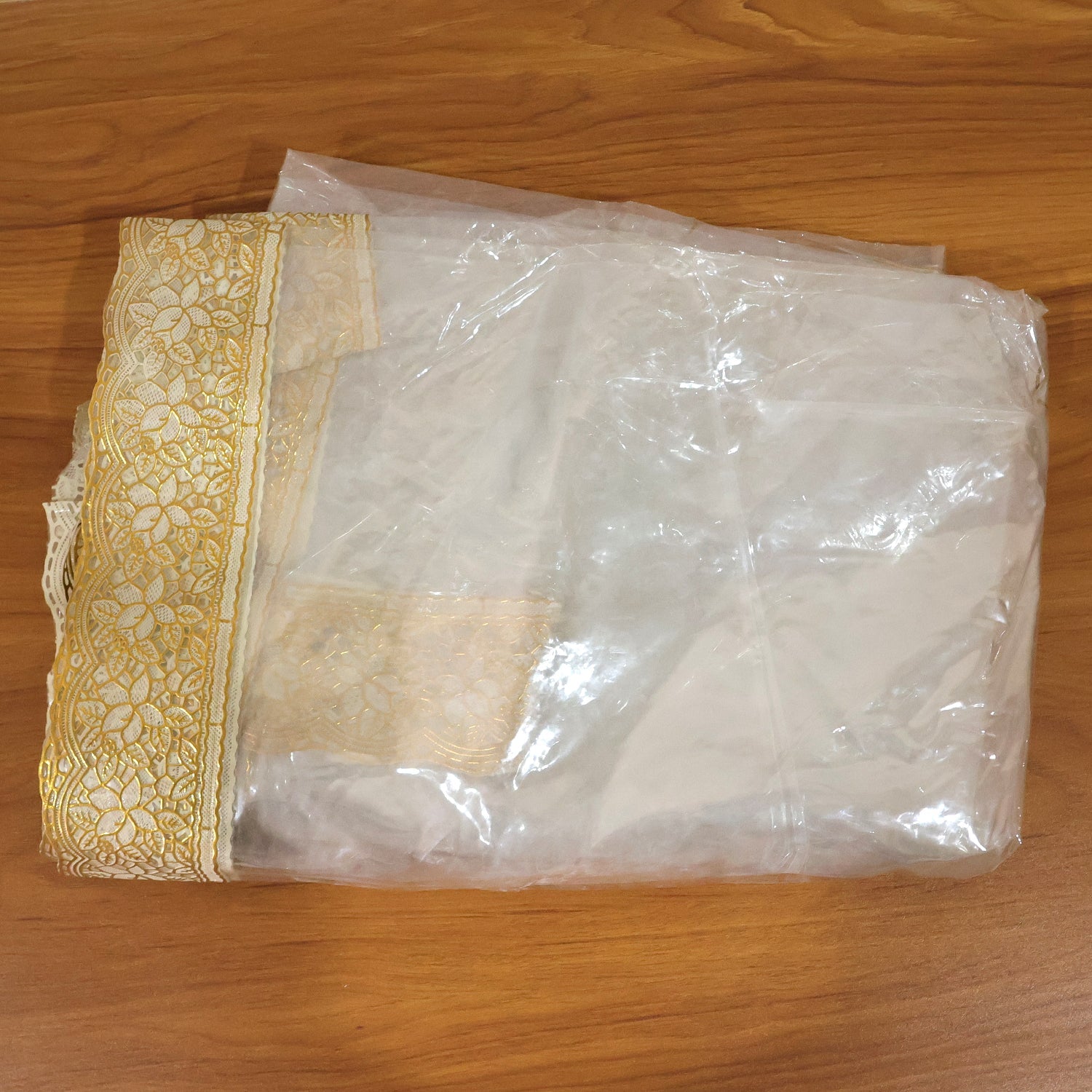 87x59 Inch Transparent PVC Table Cover (1 Pc)