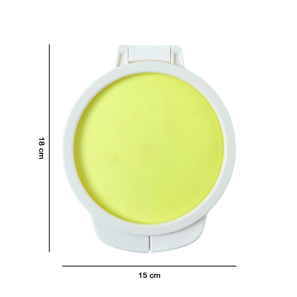 Round Food Saver Storage Container with Lid (1 Pc, 18 x 15 Cm)