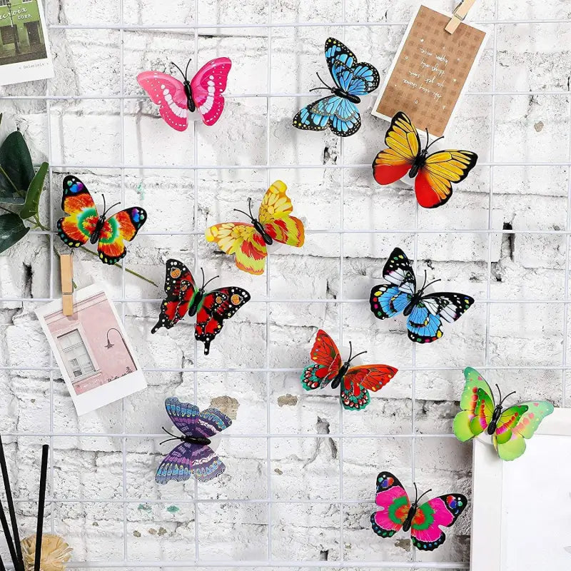 Butterfly 3D Night Lamp – Multicolor Illusion LED Lamp for Bedroom, Drawing Room & Kids