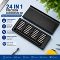 24-in-1 Precision Magnetic Screwdriver Repair Tool Kit – Professional Mini Screwdriver Set for Phone, Laptop, MacBook, Watch, PC & Electronics