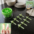Plastic ice candy mold set