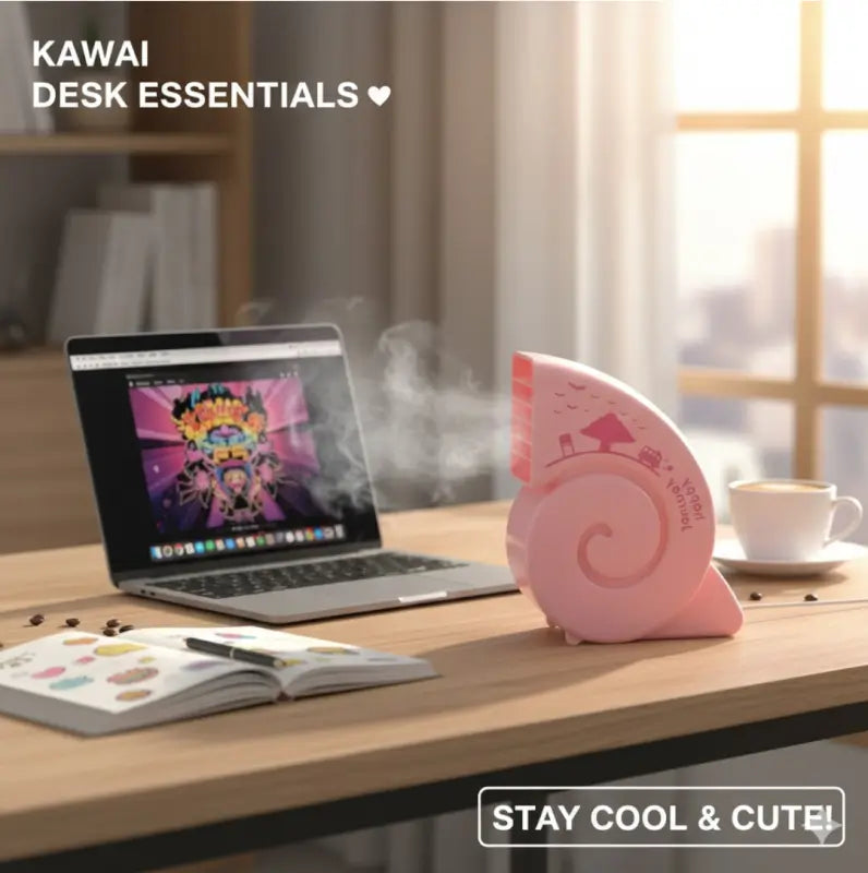 Desktop USB Mini Fan – Cute Bright Color