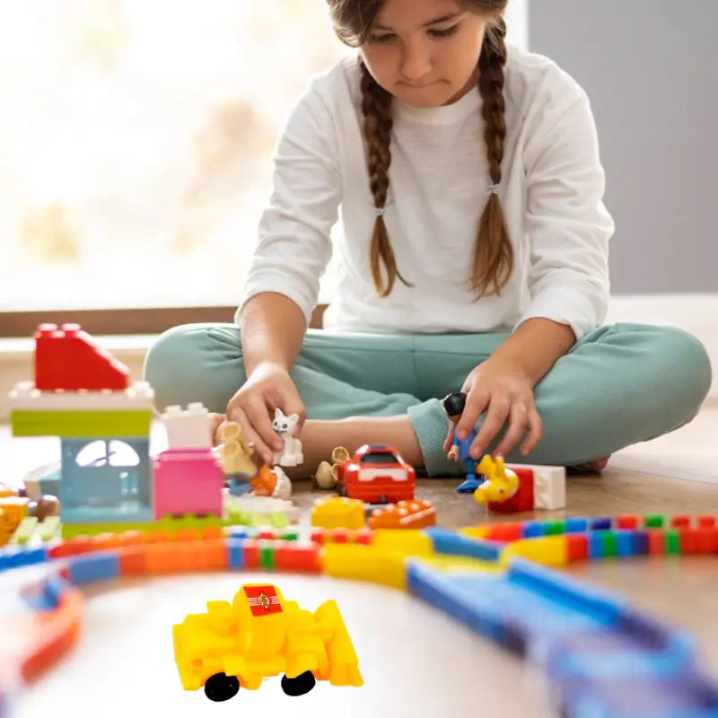 Construction Vehicle Toy Set – 6 Pcs