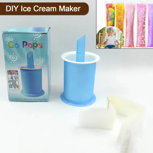 Homemade Popsicle Maker Manual Ice Cream Machine